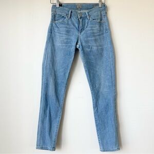 CITIZEN | AVEDON MID-RISE ULTRA SKINNY ANKLE JEAN SOFT PREMIUM DENIM “VOYAGE”